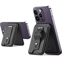 ESR MagSafe Wallet (HaloLock), Geo iPhone Wallet Stand with Full Find My Functionality, Wallet Tracker with Adjustable Stand,