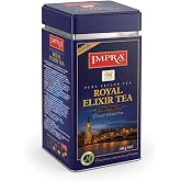 Impra Delight Loose Leaf Tea in Embossed Tin Caddy, 200g / 7.05 oz | Bright Earl Grey &amp; lemon profile in a 200 g metal caddy for aromatic hot or iced loose-leaf brewing