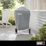 Weber BBQ Cover for 57 cm Charcoal Grills Grey 58.5 x 72.5 x 91 cm view 2