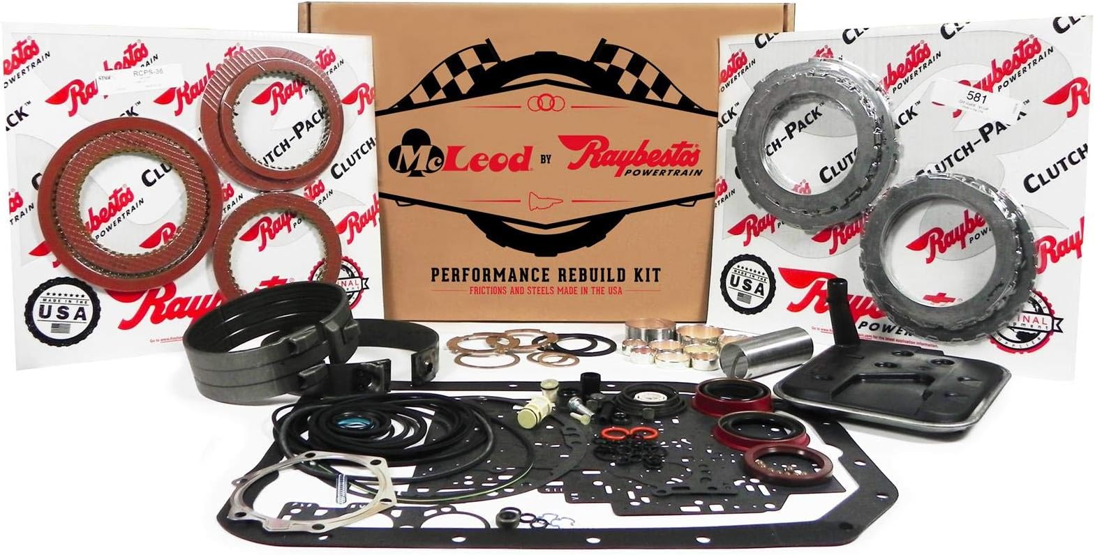 McLeod Racing 88027K Performance Transmission Rebuild Kit (C4 1970-1981-Stage 1)