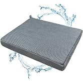 Gwremzlox，Shower Seat Cushion, Soft Chair Pad for Elderly Bathing，Easy to Clean &amp; Quick Dry，Using 4D air Fiber Material，Suitable for Shower Seats, Bathtub Baths, Poolside Rest, Dressing Room Seats