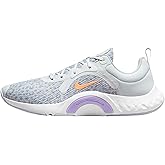 Nike Women's Renew in-Season Tr 11 Trainers, 4 UK, Pure Platinum Atomic Orange, 7 US