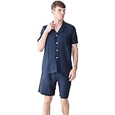 Simple&Opulence Men's Pajamas Sets Loungewear Nightwear Sets,Soft and Breathable