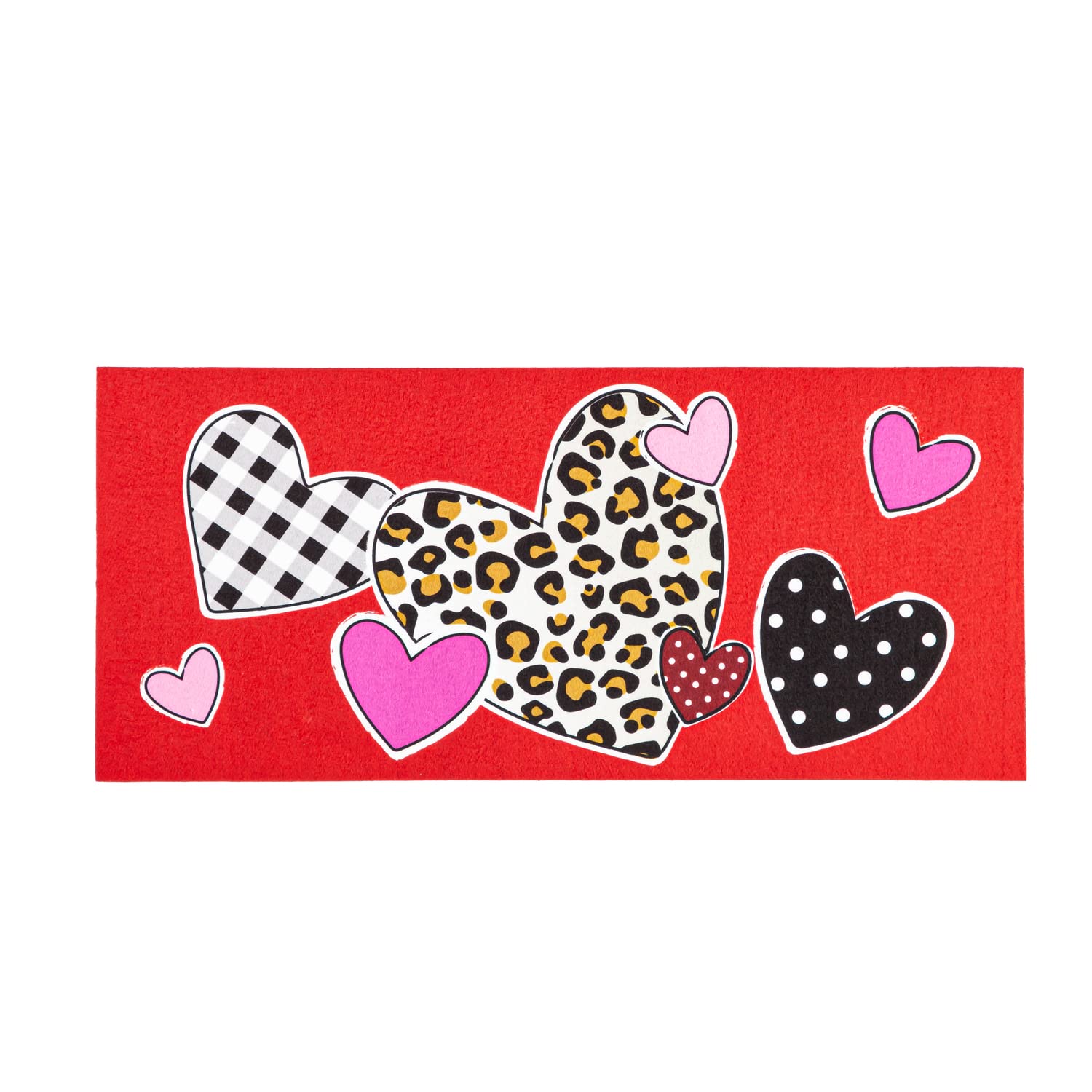 Evergreen Sassafras Bundle - Set of 6 Whimsical Interchangeable Entrance Doormats | Indoor and Outdoor |22-in x 10-in doormats and 30-in x 18-in Tray | Non-Slip Backing | Low Profile | Home Décor - Image 5