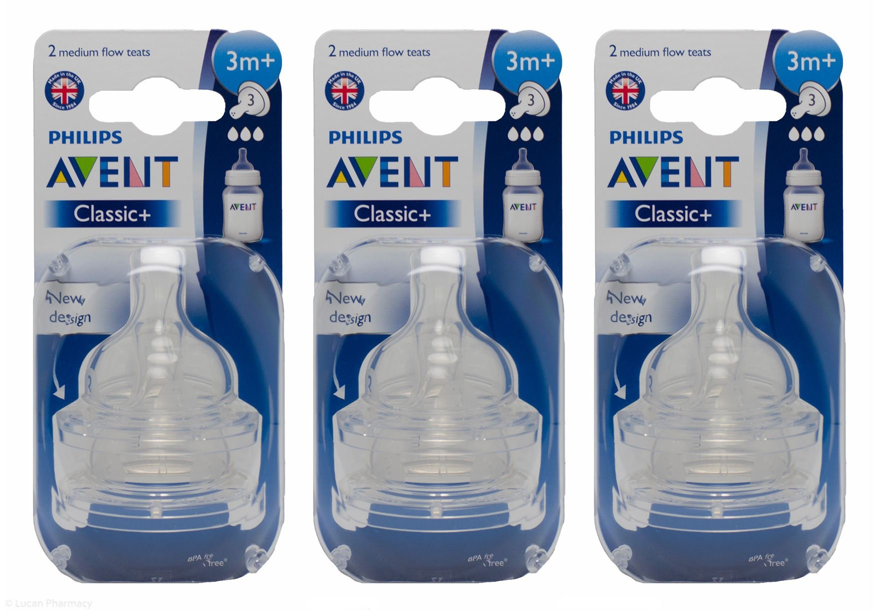 avent classic teats size 3