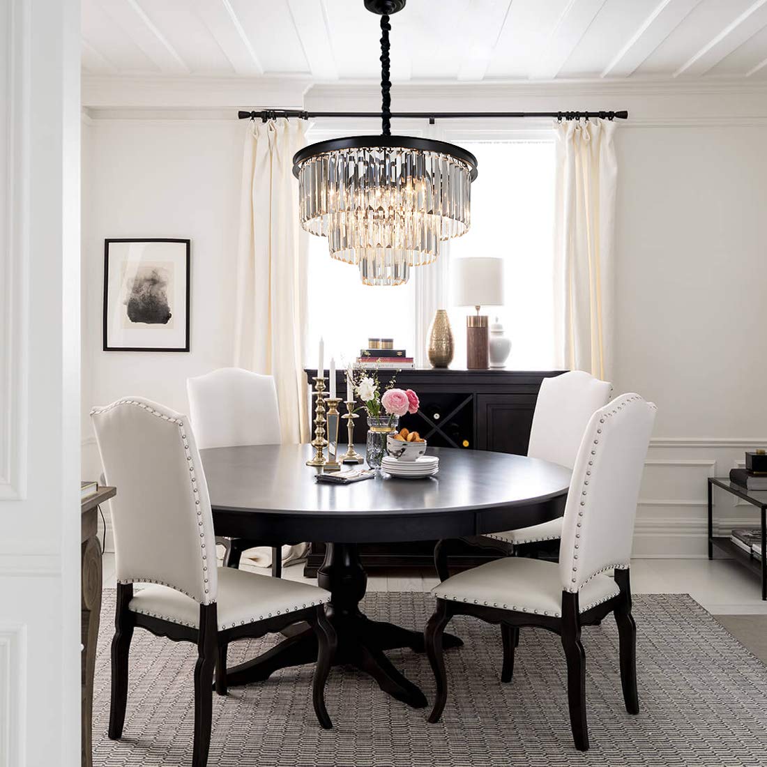 Meerosee Crystal Chandeliers Modern Chan Buy Online In Faroe Islands At Desertcart