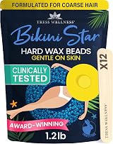 Tress Wellness Bikini Wax 550g Hard Wax Beads for Coarse Hair view 1
