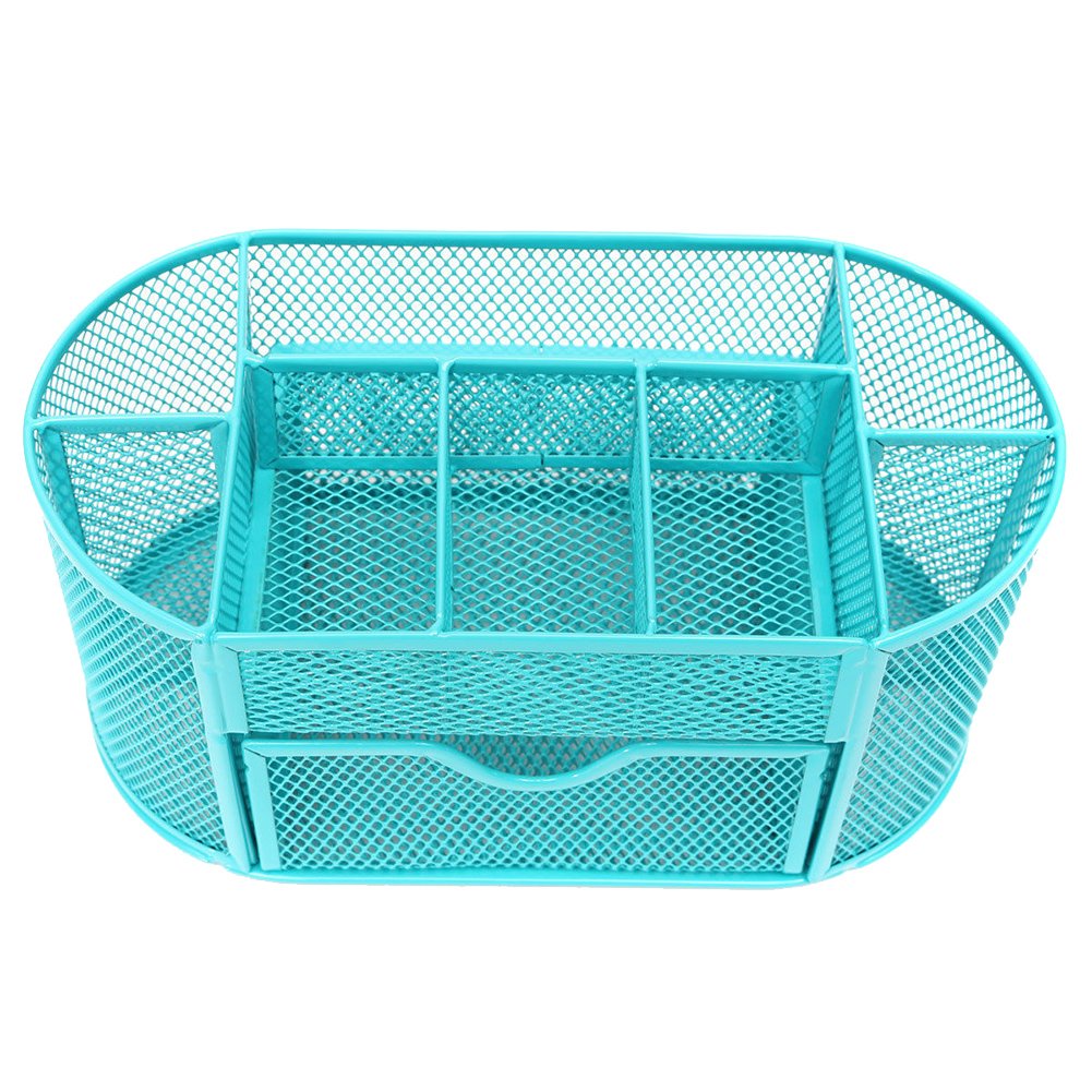 Best blue mesh desk organizer