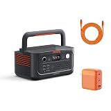 Jackery Explorer 500 v2 Portable Power Station and 102W Fast Charger, 512Wh LiFePO4 Battery, 500W AC/1000W Peak, Solar Generator for Camping, Outdoors, and Power Outages