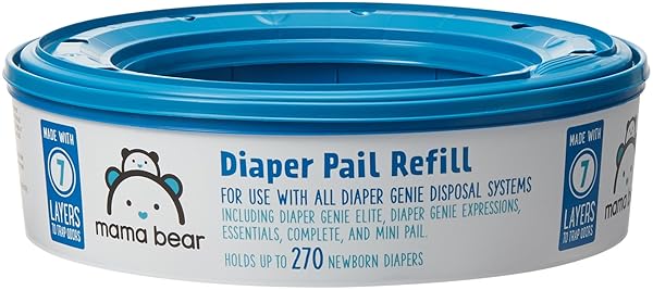 AMAZON BRAND – MAMA BEAR DIAPER PAIL REFILLS...