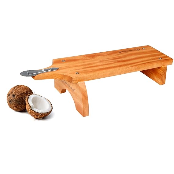 Buy Classic Woodcraft Hardwood Coconut Scraper Online at Low Prices in