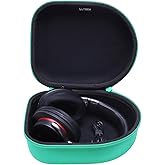 Headphone Headset Case Compatible with JBL, Beats, Sony, Soundcore Anker, Raycon, TOZO, SteelSeries, Logitech, Jabra, Bose, Audio-Technica, Sennheiser Headphones, Green+Black