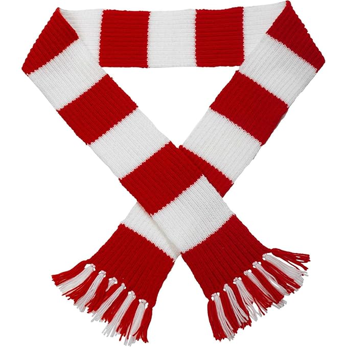 Classic Home Store Premier League Striped Football Scarf Kit Knitting