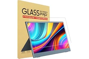 YINOVEEN 15.6 Inch Portable Tempered Glass Screen Protector for 15.6" UPERFRCT/KYY/ARZOPA/MNN/VILVA/ASUS/FANGOR/ViewSonic/QQH