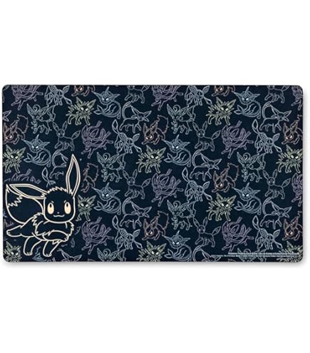 Amazon.com: Pokemon Card Game Rubber Playmat Eevee : Toys & Games