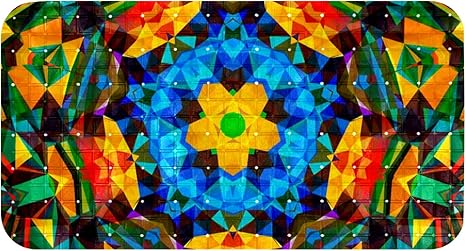 Bennigiry Alfombrilla de baño de 68,3 x 37,3 cm para bañeras para