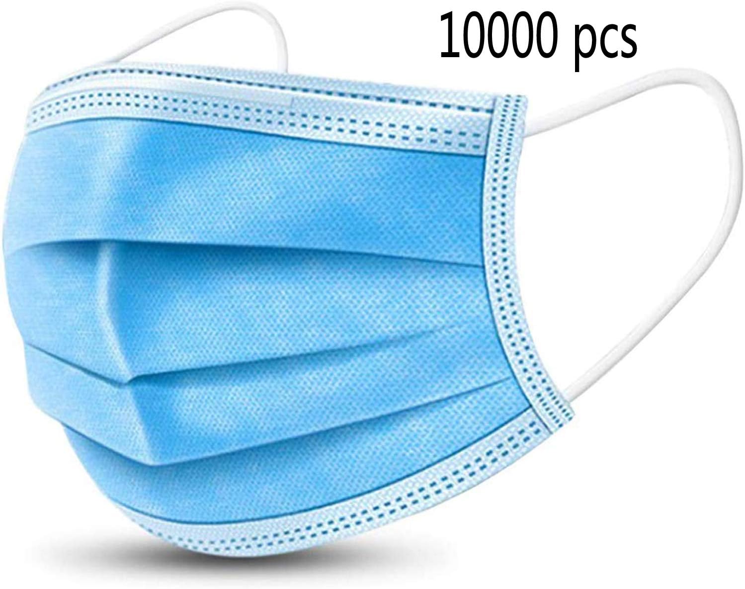 Mydent MK-7300 Level 3 Dual Fit Ear-Loop Face Masks (Pack of 50), 50, Blue