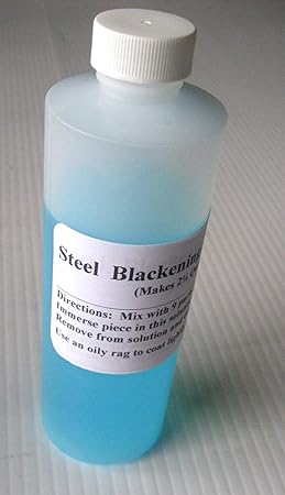 Amazon Com Trednot 7 Oz Steel Blackening Concentrate Gunsmith Bluing Solution Gun Blue Black Gun Solvents Sports Outdoors