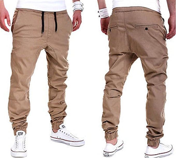 4xl khaki joggers