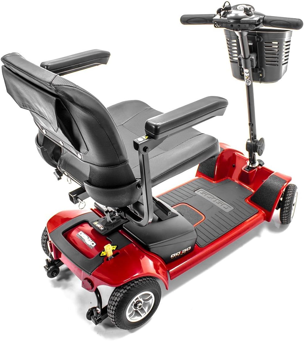 Pride Go-Go Ultra X SC44X 4-Wheel Electric Travel Scooter for Adults, 12ah Battery Pack    : Health & Personal Care