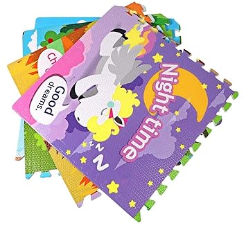 Param Baby Play Soft Floor Tiles Children Crawl Floor Interlocking Play mat Set