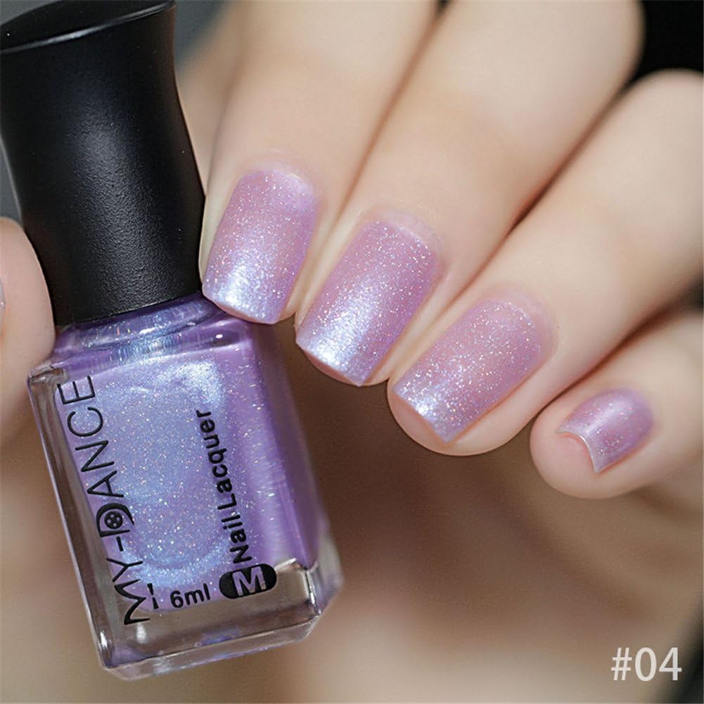 人魚姫マニキュア 10ml パール感 ラメ入り 超キラキラ マニキュア ネイルポリッシュ 4 Innail マニキュア ネイルポリッシュ 通販 Amazon
