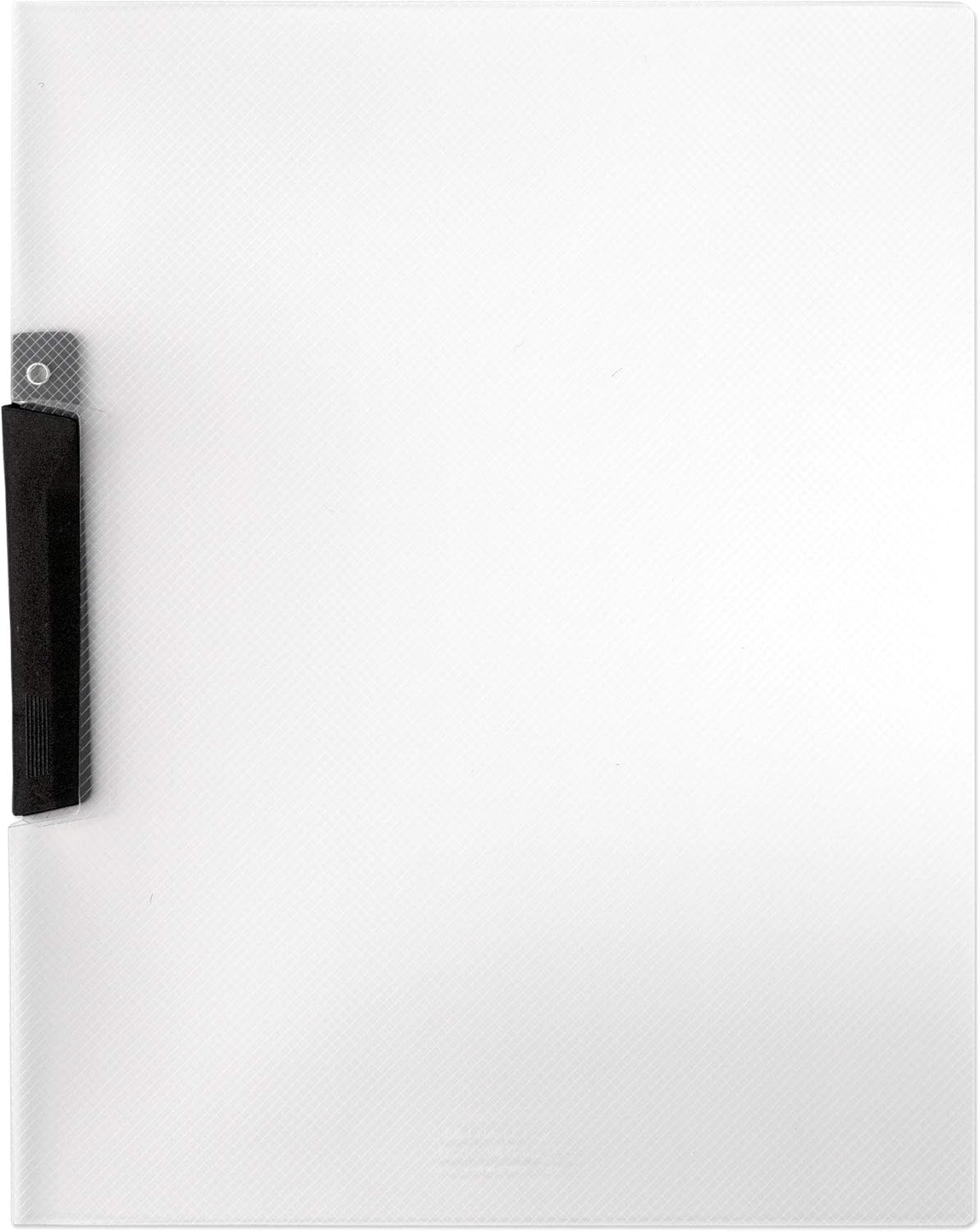 Lion Clear-Line Swing Lock Report Cover, Clear, Pack of 4 (91220-CR-4P) : Colored File Folders : Office Products