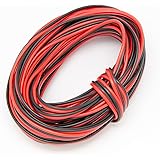 EvZ 20m 66ft 20awg Extension Cable Wire Cord for Led Strips Single Colour 3528 5050