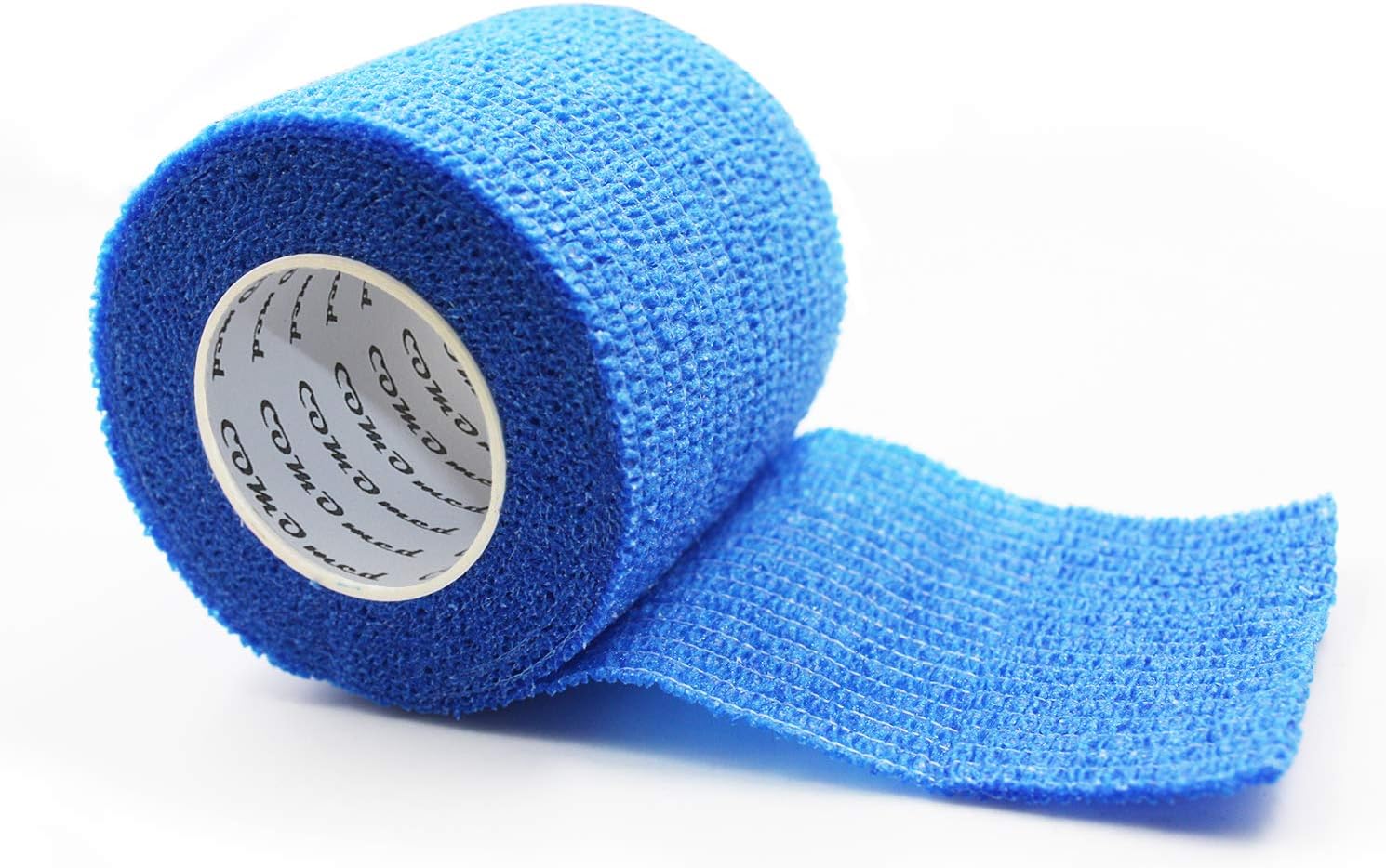 COMOmed 6 Rolls Cohesive Bandage Blue 5cmX4.5m, Flexible Bandage,Non-woven Cohesive - Image 5