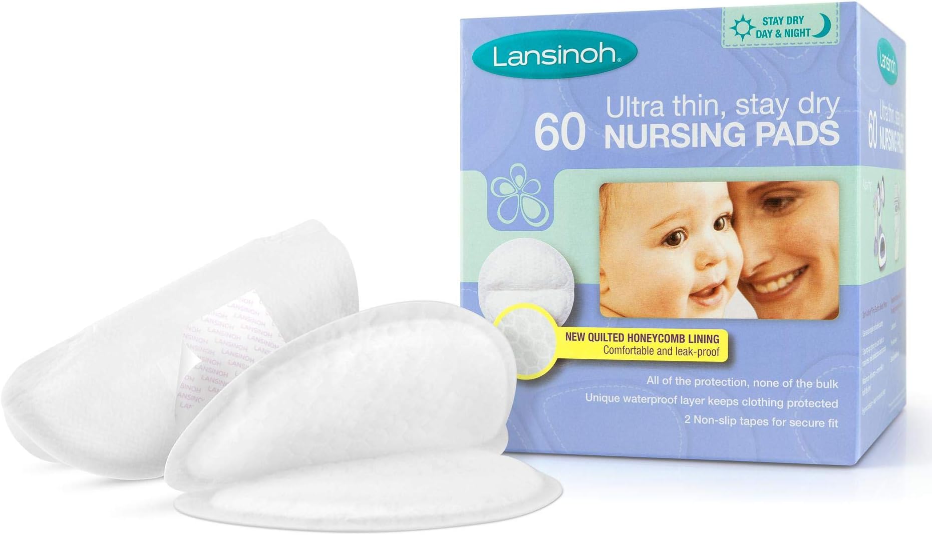 Lansinoh Nursing Pads, Disposable, 60 ct. ( Multi-Pack) by Lansinoh