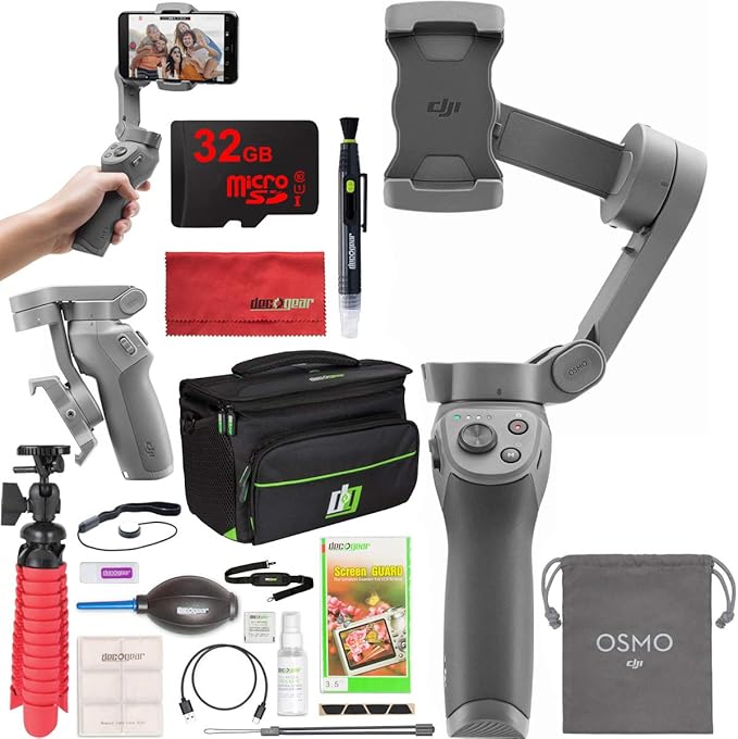 Lightweight and Portable 3-Axis Handheld Gimbal Stabilizer