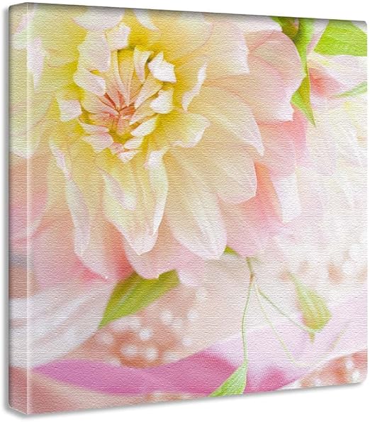 Amazon Co Jp 花 パステル アートパネル 30cm 30cm 日本製 ポスター おしゃれ インテリア 模様替え リビング 内装 ピンク 植物 自然 ファブリックパネル Yt 300 Pink 001 ホーム キッチン