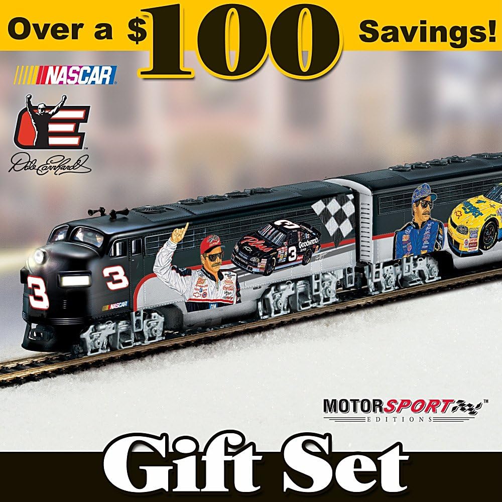 dale earnhardt collector train set