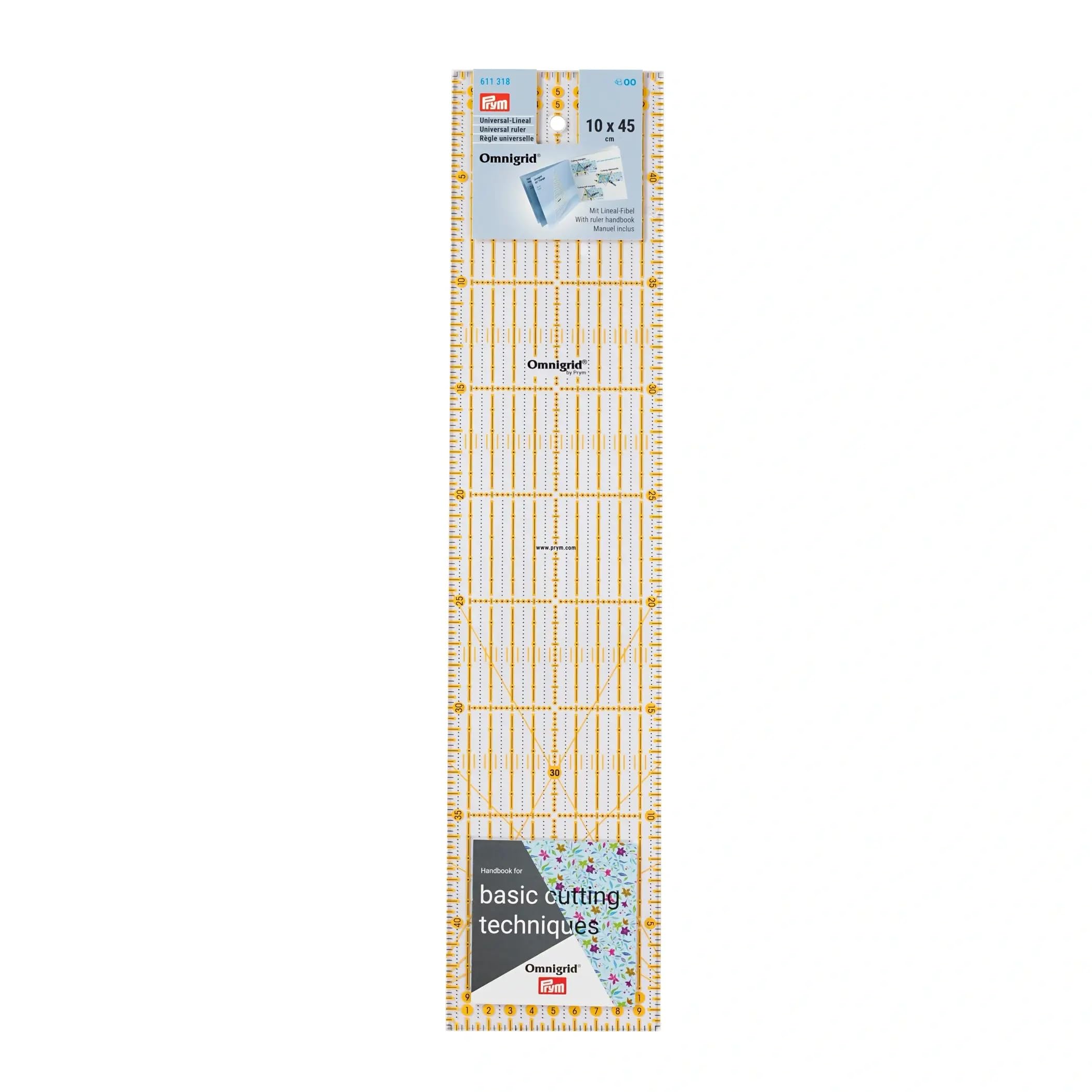 Prym - Omnigrid (10 x 45cm) Universal Ruler - 1 Unit โ image 1