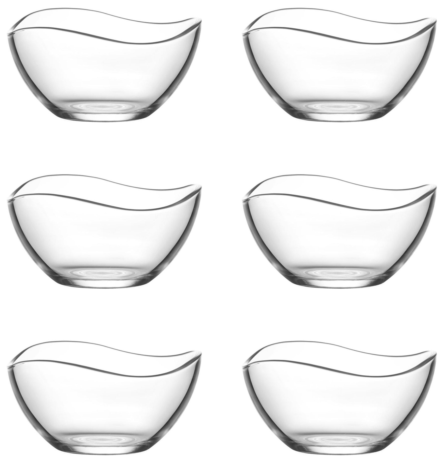 Lav Vira Glass Bowls 215 ml Set of 6
