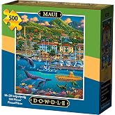 Dowdle Jigsaw Puzzle, Maui, 500 Piece | Each puzzle has a colorful story to tell, Precision-Cut, Snap-Fit Pieces