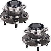 PAROD 512218 [Set of 2] Rear Wheel Hub & Bearing Assembly Fit for 2003-2008 Pontiac Vibe, 2000-2005 Toyota Celica, 2003-2008 Corolla/Matrix FWD; Non-ABS
