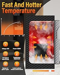 KASUE Infrared Sauna Box, Portable Steam Sauna Tent