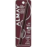 Almay All-Day Eyeliner Pencil, 209 Black Raisin, 0.01 oz | Waterproof, no-fade eyeliner glides on smoothly. Built-in sharpener. Up to 24HR wear. Hypoallergenic. Cruelty-free.