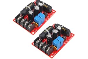 Coliao 2pcs 200W Pure Bass Subwoofer Crossover Second-Order Crossover Frequency Distributor Divider 2 Way Speaker Audio Crossover Filter