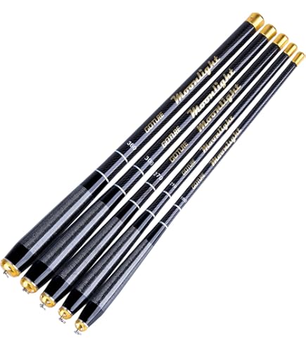 Amazon.com : GTOFYU 26Ft 29Ft 32Ft 35Ft 37Ft 40Ft Telescopic Fishing Rod,  Ultralight Travel Fishing Rod, Portable Collapsible Bass Crappie Rod, 1  Piece Carbon Fiber Inshore Stream Trout Pole, Free Tip (8M/26Ft) :