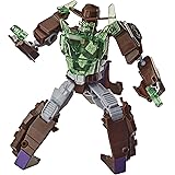 Transformers Bumblebee Cyberverse Adventures Battle Call Trooper Class Wildwheel, Voice Activated Energon Power Lights, Ages 