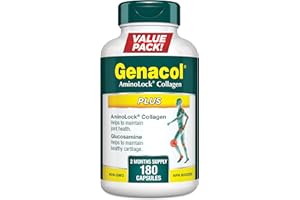 Genacol Plus – Glucosamine and Collagen Supplement | Support Joint Health and Helps Relieve Joint Pain in Hips, Shoulders, An
