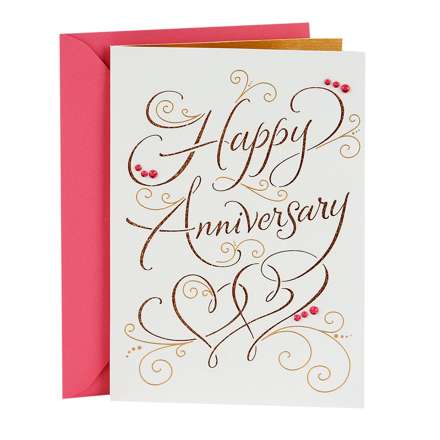 Photo 1 of Hallmark Signature Anniversary Card for Couple (Happy Anniversary)