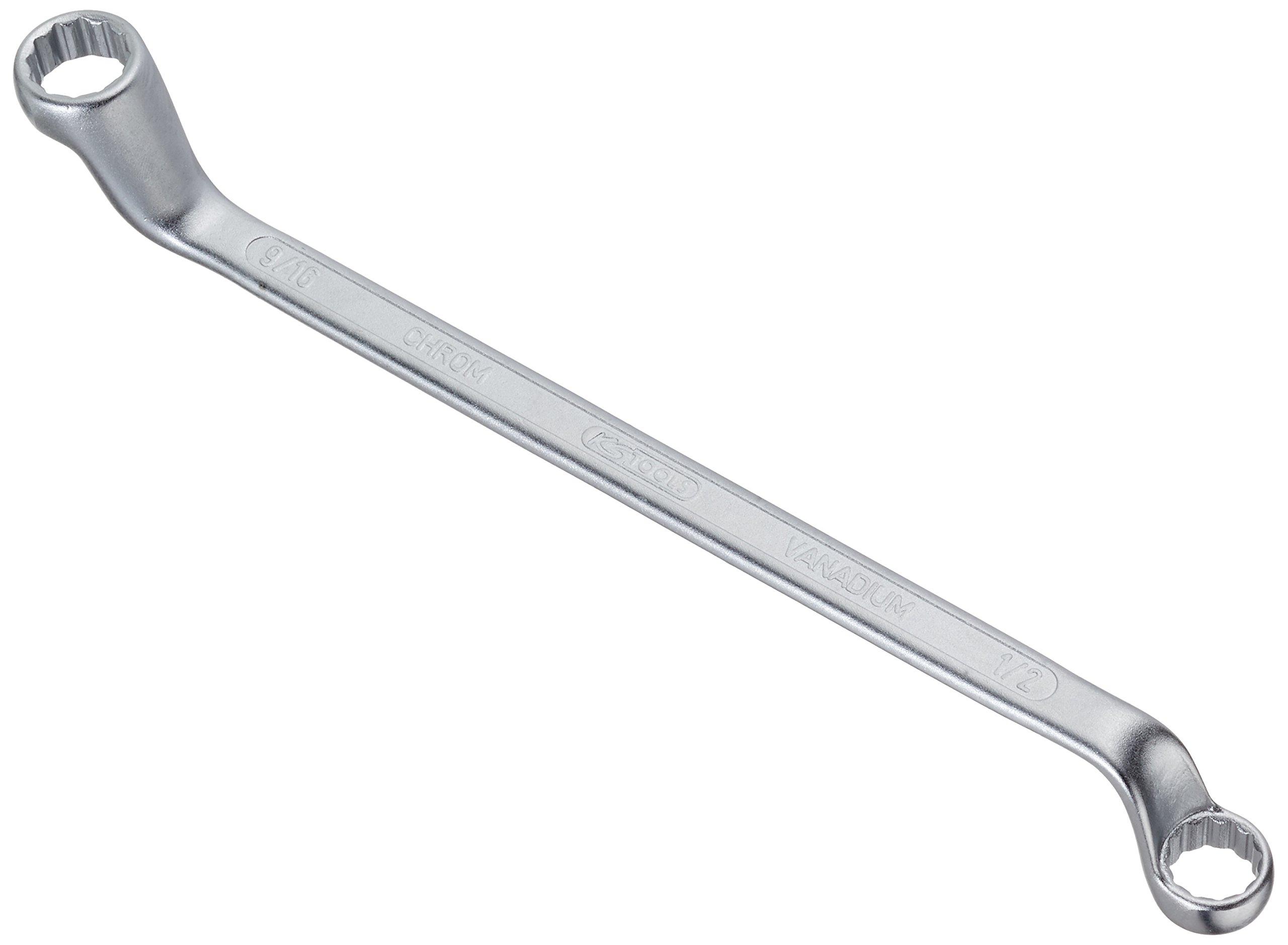 KS TOOLS 517.0885 Ring spanner offset, 1/2x9/16