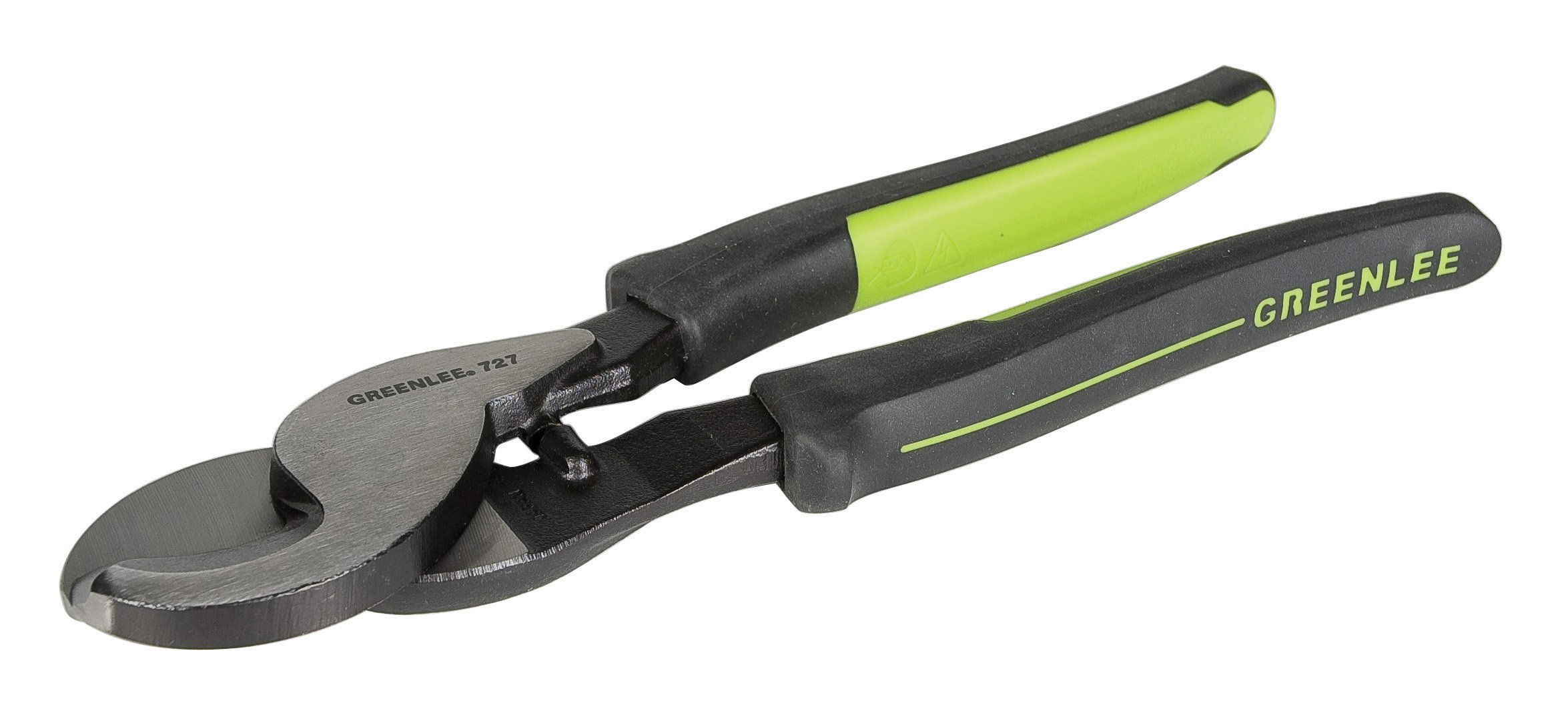 Greenlee 727M Cable Cutter with Cushion Grip Handles, 9-1/4"