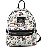 Loungefly Pokemon Eeveelutions Tattoos Print Womens Shoulder Bag Handbag Purse