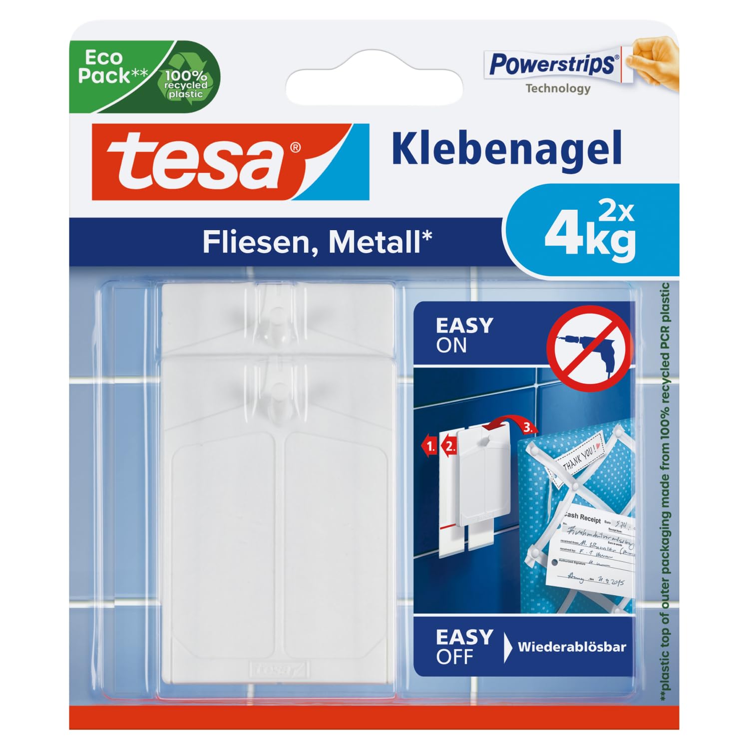 tesa Adhesive Nail for Tiles & Metal 4kg