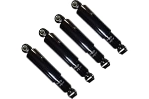 4 PCS TORQUE Heavy Duty Shock Absorber for HENDRICKSON Intraax, Vantraax, CUSH, RIDEWELL, TRAILMOBILE, UTILITY Suspension Systems Replacement For Gabriel 85000, Monroe 65416 (4 x TR85000)