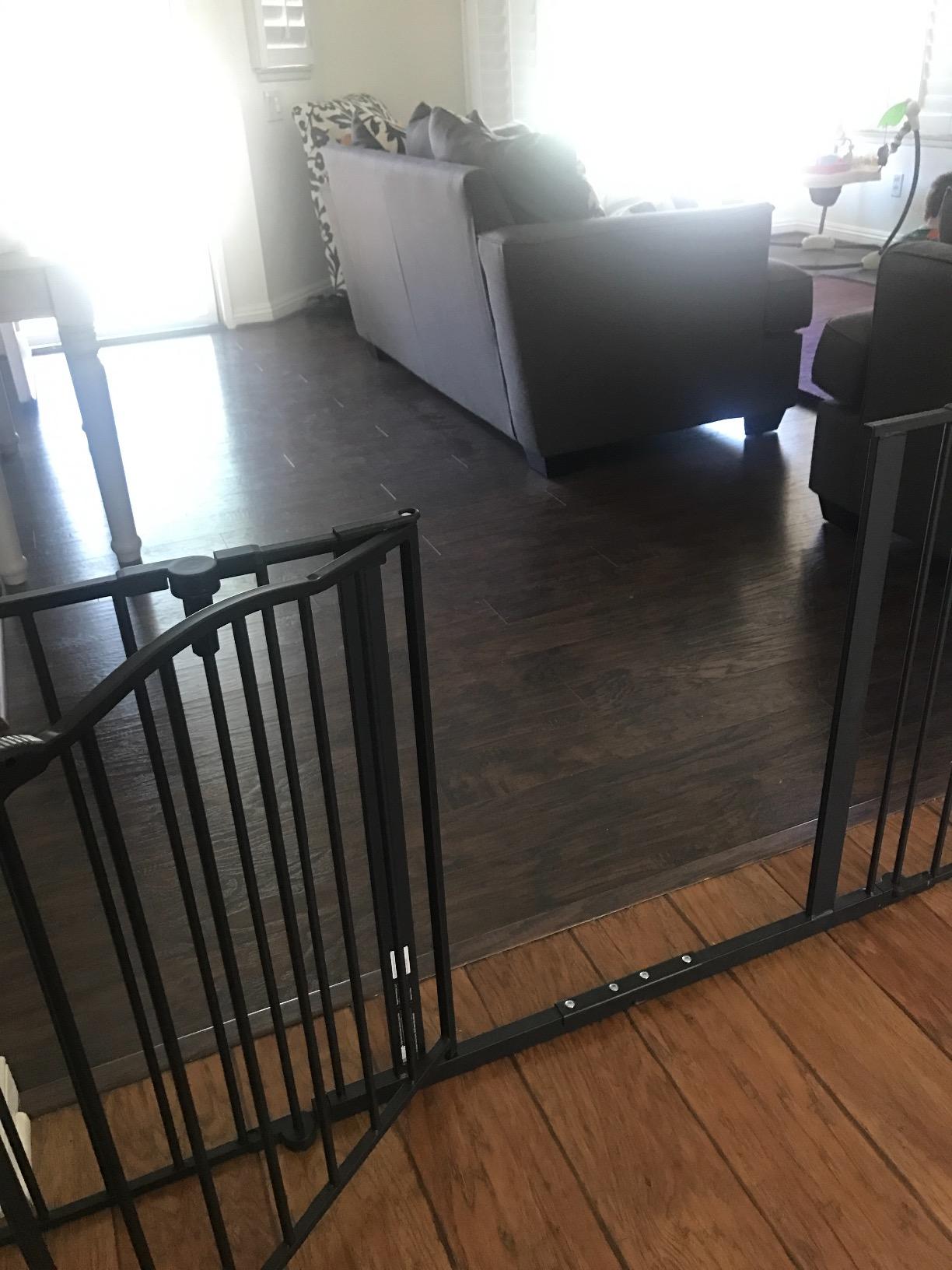 12/mo Finance Regalo Deluxe Home Accents Widespan Safety Gate, 74.5